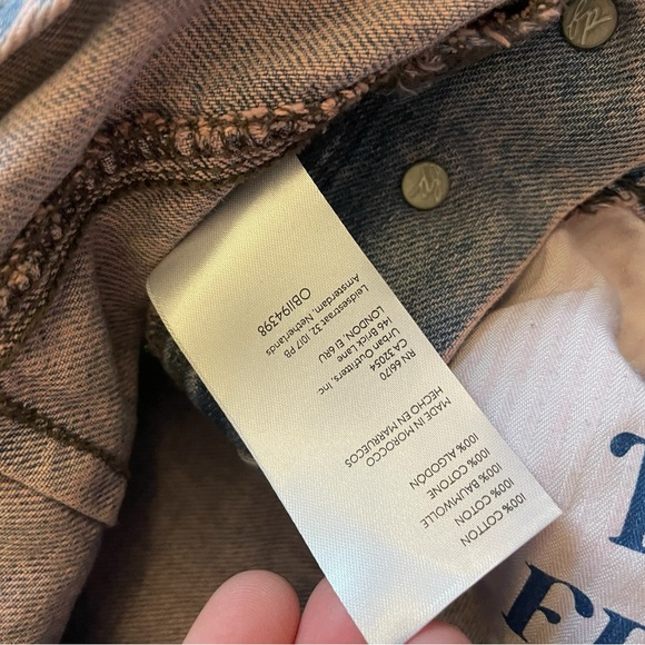 FREE PEOPLE Ziggy Pink Dreams Denim Overalls - Picture 10 of 15